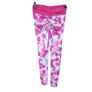 Cute Booty Tiedye Scrunch Leggings. Size Small